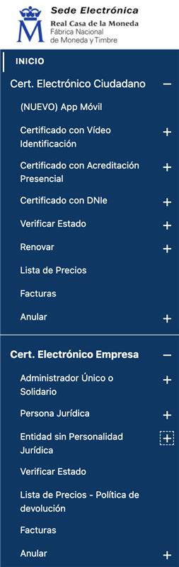 Descargar e instalar el certificado digital 3 ceres fabrica nacional moneda y timbre