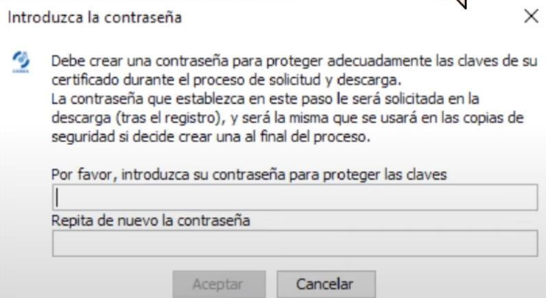 Descargar e instalar el certificado digital 9 contraseña requerida