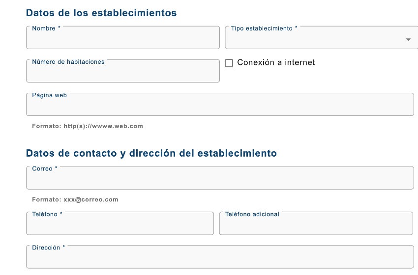 Registrar propiedad en ses.hospedajes